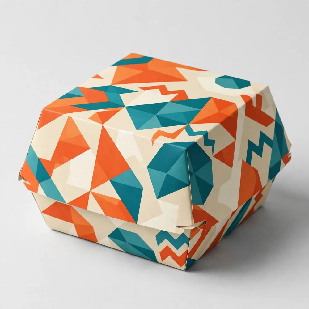 Custom Printed Clamshell Box